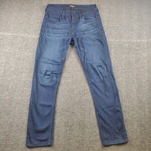 Paige Jeans Mens 29X29 Croft Blue Denim Skinny Low Rise Stretch